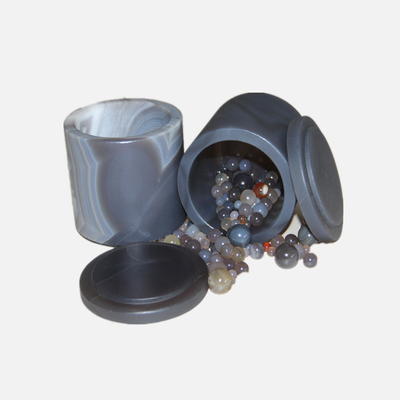 YLK 50ml zu Prägeglas des Edelstahl-2000ml, Laborachat-reibendes Glas