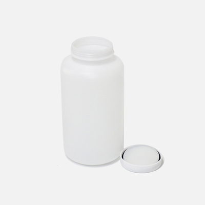 Flasche des wilden Mund-HDPE-1L/2L, Medizin-chemische Plastikflasche